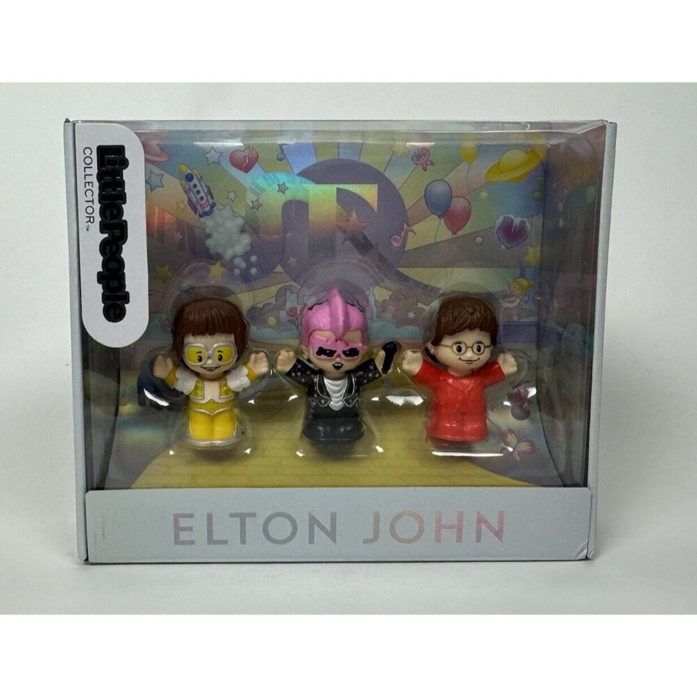 Fisher Price Little People Collector Elton John Special Edition Figure Toy Set